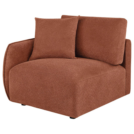 Elysia Coral Chenille Upholstered Modular LAF Chair from Coaster - Luna Furniture