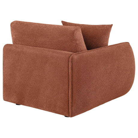 Elysia Coral Chenille Upholstered Modular LAF Chair from Coaster - Luna Furniture