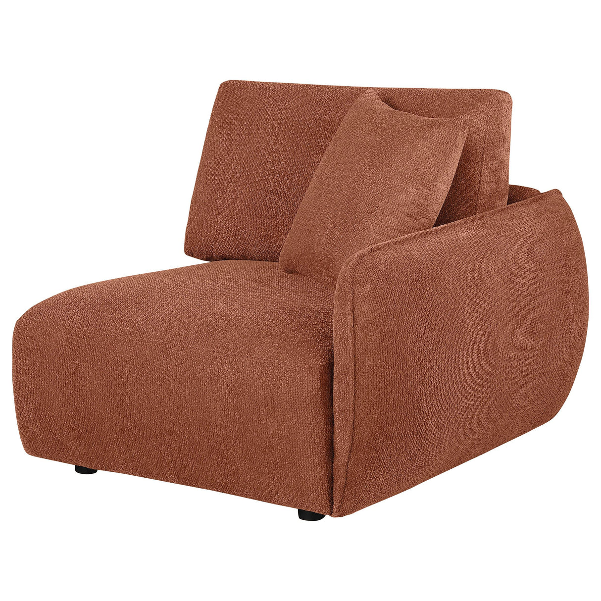 Elysia Coral Chenille Upholstered Modular RAF Chair from Coaster - Luna Furniture