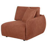 Elysia Coral Chenille Upholstered Modular RAF Chair from Coaster - Luna Furniture