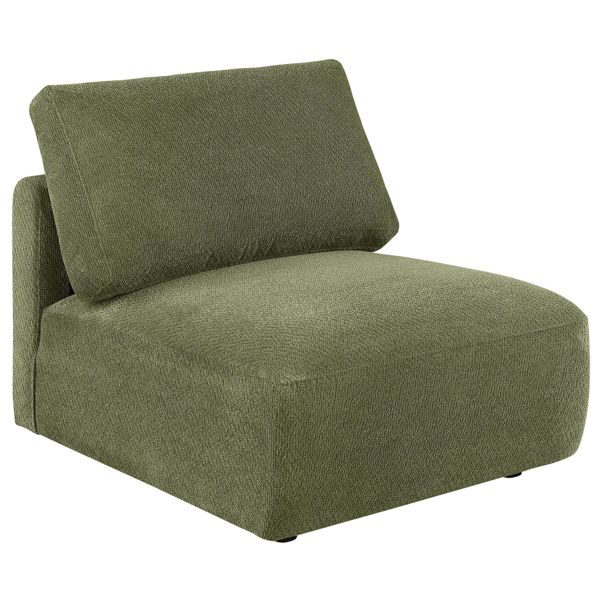 Elysia Green 5-piece Chenille Upholstered Modular Sectional Sofa from Coaster - Luna Furniture