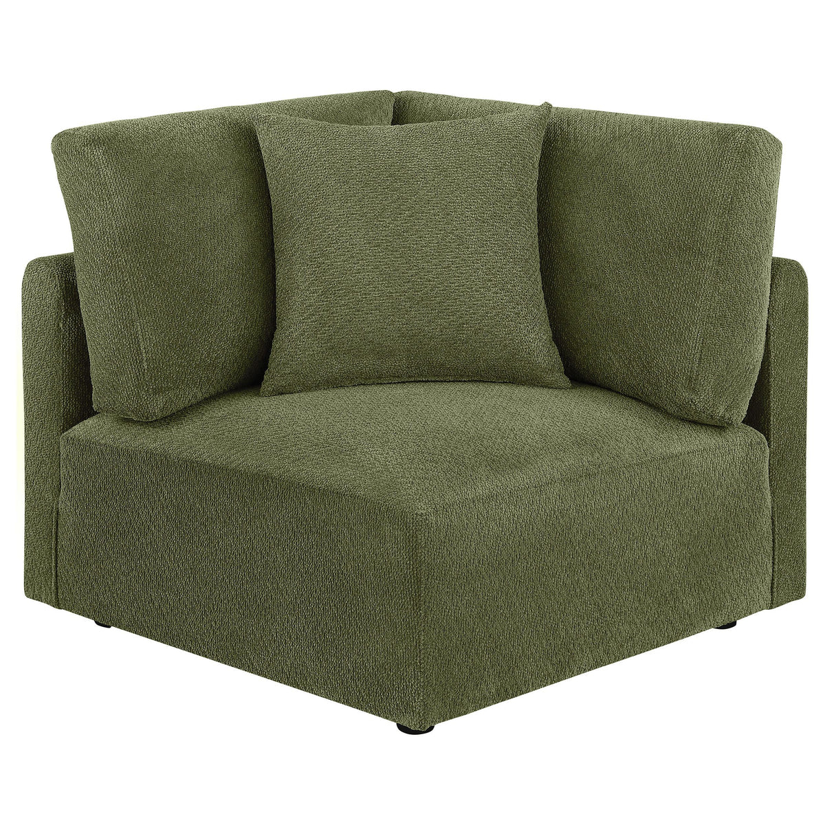 Elysia Green 6-Piece Chenille Modular Sectional Furniture from Coaster - Luna Furniture