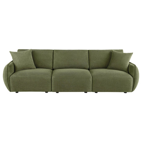 Elysia Green Chenille Upholstered Modular Lounge Sofa from Coaster - Luna Furniture