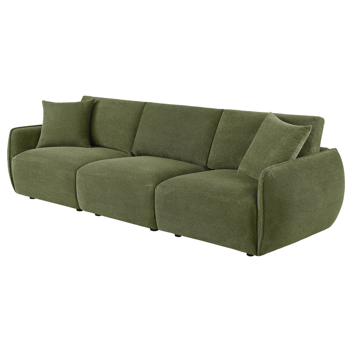 Elysia Green Chenille Upholstered Modular Lounge Sofa from Coaster - Luna Furniture