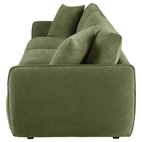 Elysia Green Chenille Upholstered Modular Lounge Sofa from Coaster - Luna Furniture