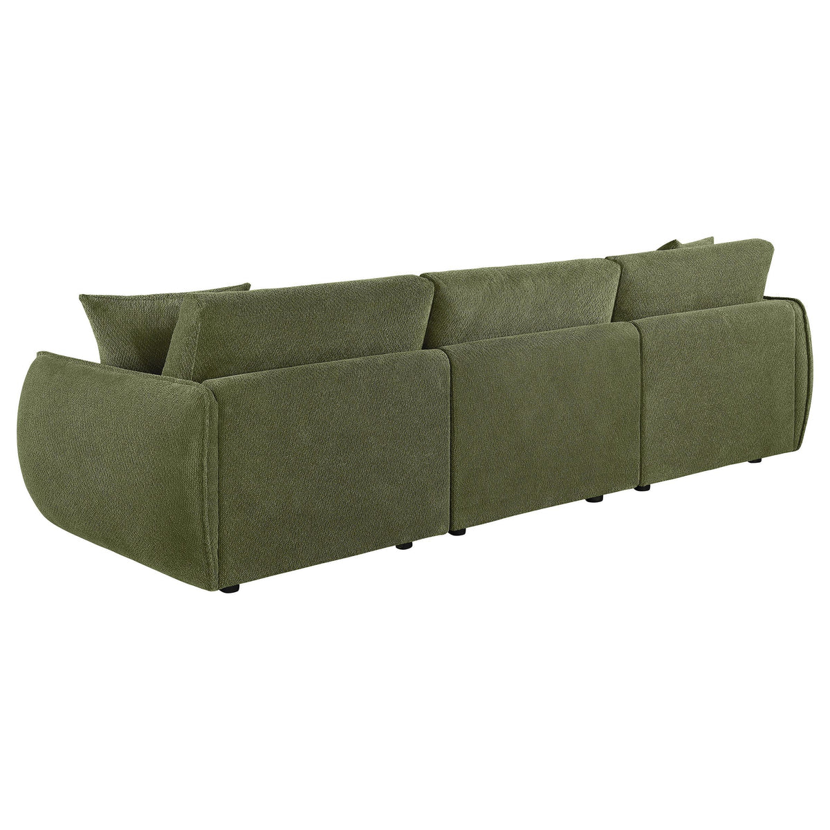 Elysia Green Chenille Upholstered Modular Lounge Sofa from Coaster - Luna Furniture