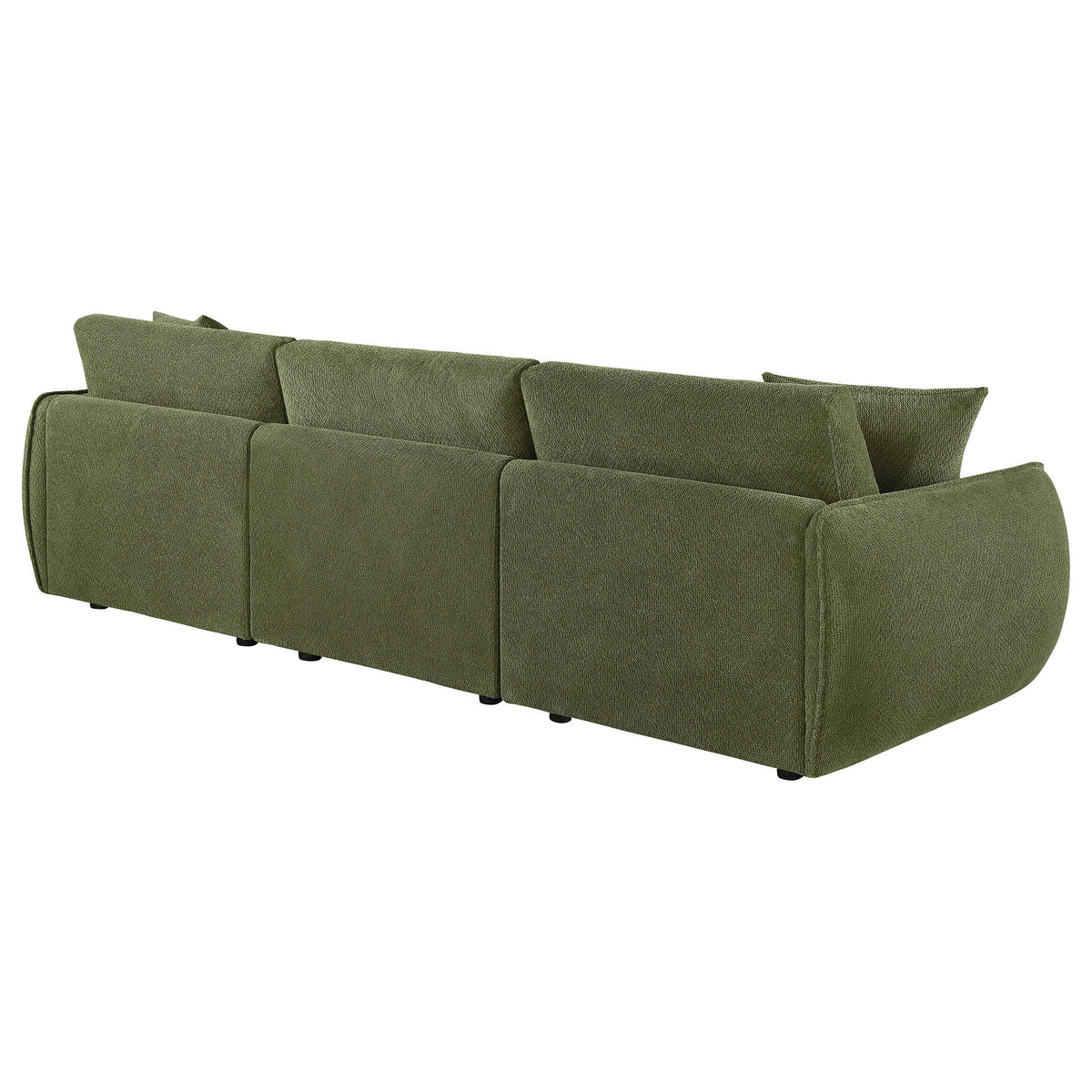 Elysia Green Chenille Upholstered Modular Lounge Sofa from Coaster - Luna Furniture
