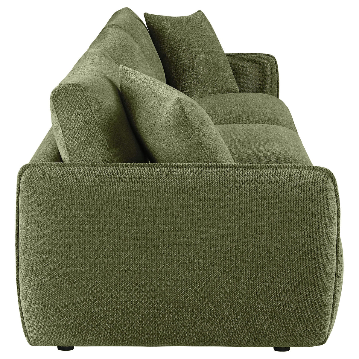 Elysia Green Chenille Upholstered Modular Lounge Sofa from Coaster - Luna Furniture