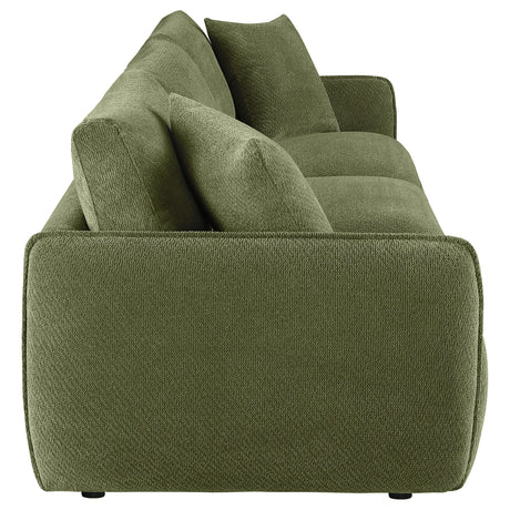 Elysia Green Chenille Upholstered Modular Lounge Sofa from Coaster - Luna Furniture