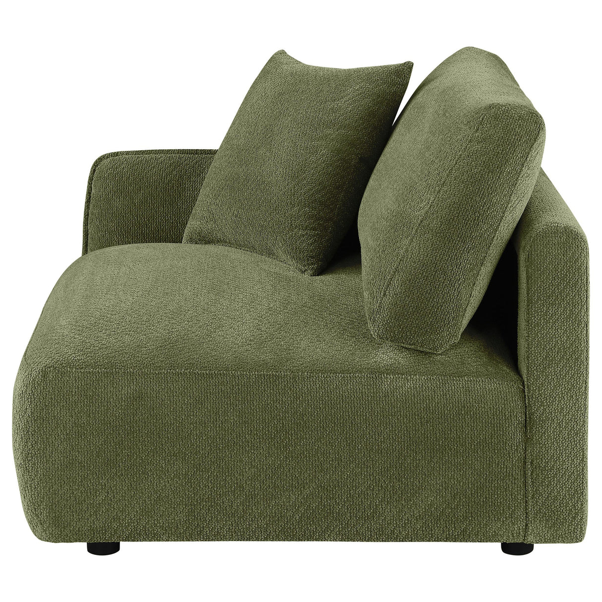 Elysia Green Chenille Upholstered Modular LAF Chair from Coaster - Luna Furniture
