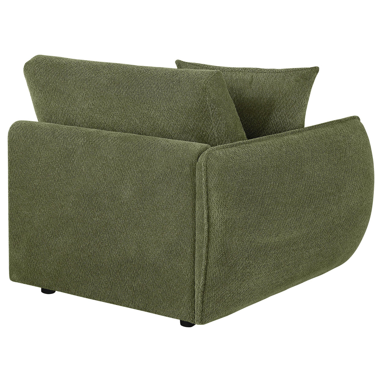 Elysia Green Chenille Upholstered Modular LAF Chair from Coaster - Luna Furniture