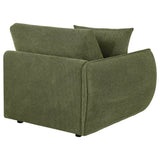 Elysia Green Chenille Upholstered Modular LAF Chair from Coaster - Luna Furniture