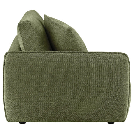 Elysia Green Chenille Upholstered Modular LAF Chair from Coaster - Luna Furniture