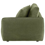 Elysia Green Chenille Upholstered Modular RAF Chair from Coaster - Luna Furniture