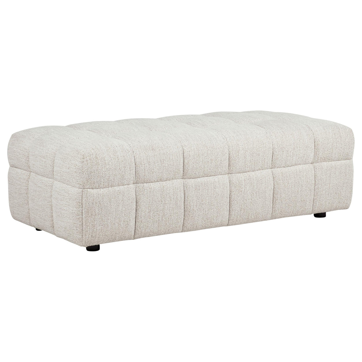 Amara Ivory 4-Piece Upholstered Sectional Sofa from Coaster - Luna Furniture