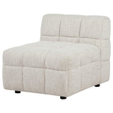 Amara Upholstered Armless Chair from Coaster - Luna Furniture