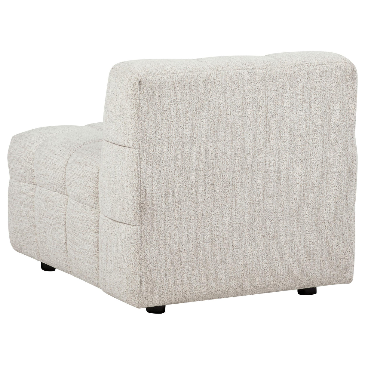 Amara Upholstered Armless Chair from Coaster - Luna Furniture
