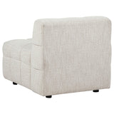 Amara Upholstered Armless Chair from Coaster - Luna Furniture