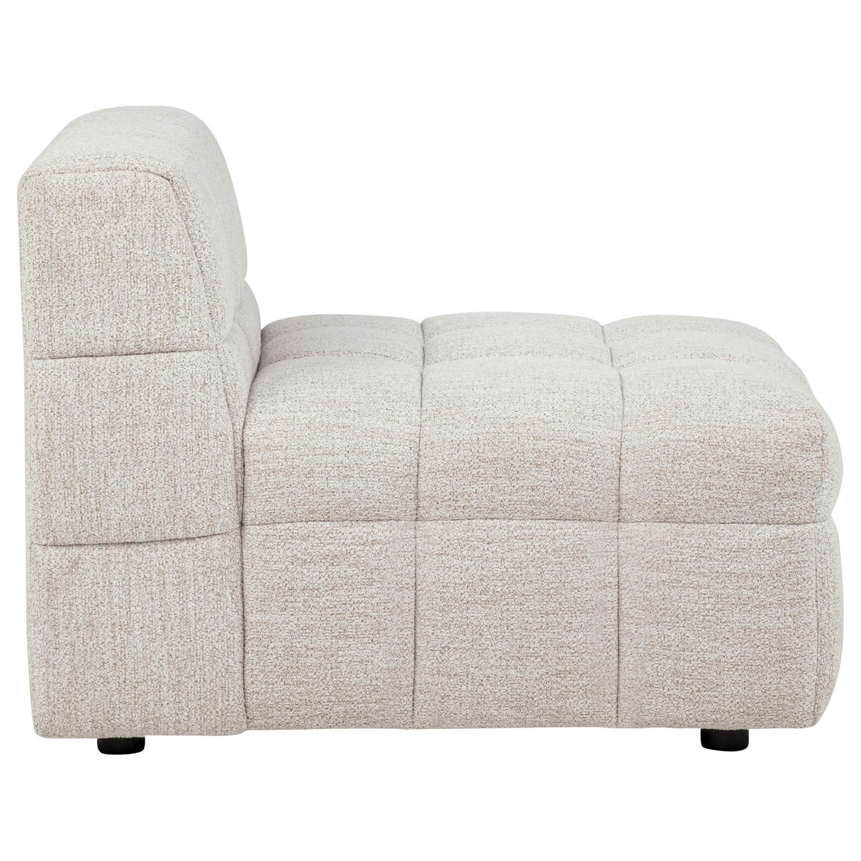 Amara Upholstered Armless Chair from Coaster - Luna Furniture