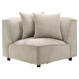 Crane Beige 5-Piece Modular Sectional Sofa from Coaster - Luna Furniture