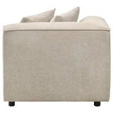 Crane Beige Modular Corner Chair from Coaster - Luna Furniture