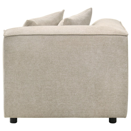 Crane Beige Modular Corner Chair from Coaster - Luna Furniture