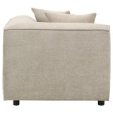 Crane Beige Modular Corner Chair from Coaster - Luna Furniture