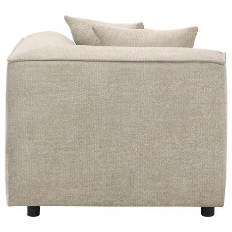 Crane Beige Modular Corner Chair from Coaster - Luna Furniture