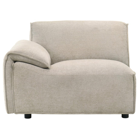 Crane Beige Modular LAF Chair from Coaster - Luna Furniture