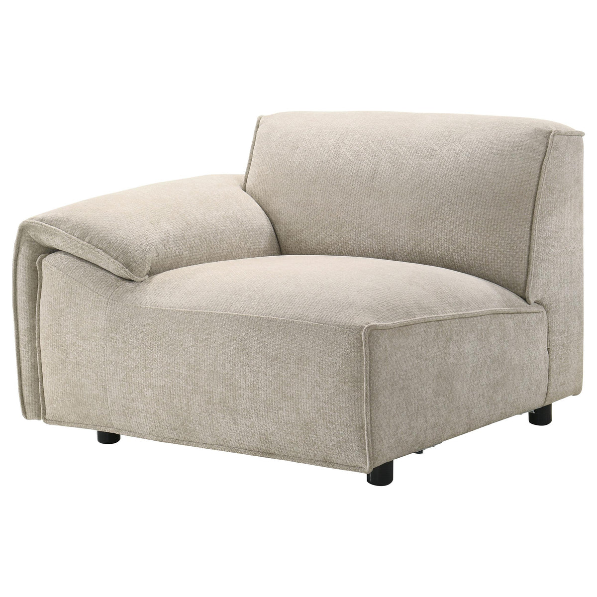 Crane Beige Modular LAF Chair from Coaster - Luna Furniture