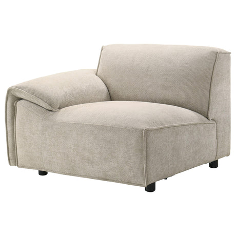 Crane Beige Modular LAF Chair from Coaster - Luna Furniture