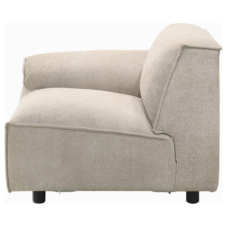 Crane Beige Modular LAF Chair from Coaster - Luna Furniture