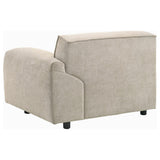 Crane Beige Modular RAF Chair from Coaster - Luna Furniture