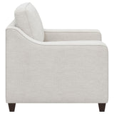 Christine Beige 3-Piece Cushion Back Living Room Set from Coaster - Luna Furniture