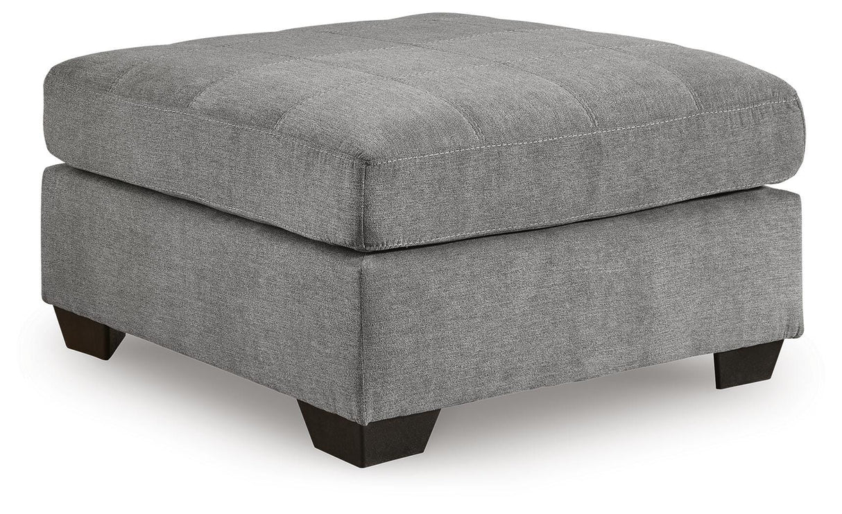 Marleton Gray 2-Piece Sectional and Ottoman from Ashley Furniture - Luna Furniture