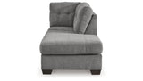 Marleton Gray 2-Piece Sectional and Ottoman from Ashley - Luna Furniture
