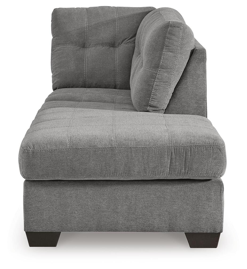 Marleton Gray 2-Piece Sectional and Ottoman from Ashley Furniture - Luna Furniture