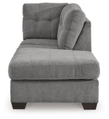 Marleton Gray 2-Piece Sectional and Ottoman from Ashley Furniture - Luna Furniture