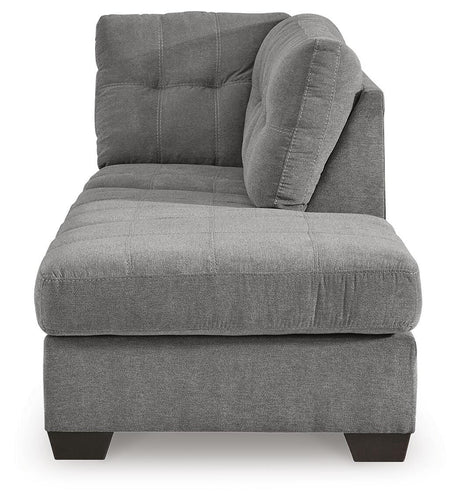 Marleton Gray 2-Piece Sectional and Ottoman from Ashley - Luna Furniture