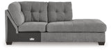 Marleton Gray 2-Piece Sectional and Ottoman from Ashley - Luna Furniture