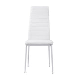 Florian White Side Chair, Set of 2 from Homelegance - Luna Furniture