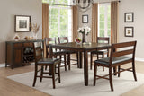 Mantello Cherry Extendable Counter Height Table from Homelegance - Luna Furniture