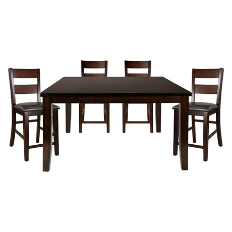 Mantello Cherry Extendable Counter Height Table from Homelegance - Luna Furniture