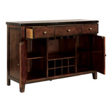 Mantello Cherry 78" 5-Piece Extendable Dining Set from Homelegance - Luna Furniture