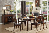Mantello Cherry Extendable Dining Table from Homelegance - Luna Furniture