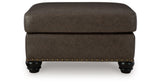 Roxmere Umber Ottoman from Ashley - Luna Furniture