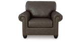 Roxmere Umber Chair from Ashley - Luna Furniture