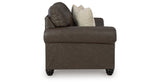 Roxmere Umber Loveseat from Ashley - Luna Furniture