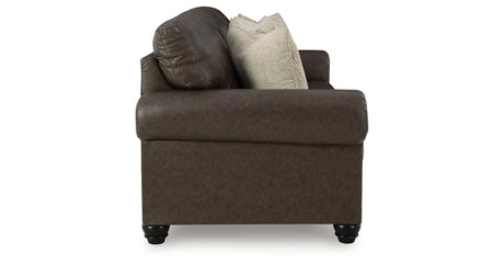 Roxmere Umber Sofa from Ashley - Luna Furniture