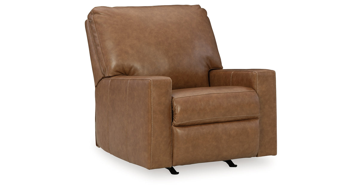 Bolsena Caramel Recliner from Ashley Furniture - Luna Furniture